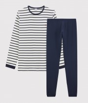 Piżama marynarska dla chłopca z bawełny ekologicznej